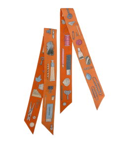 Hermes Twilly In Silk (By Pair)